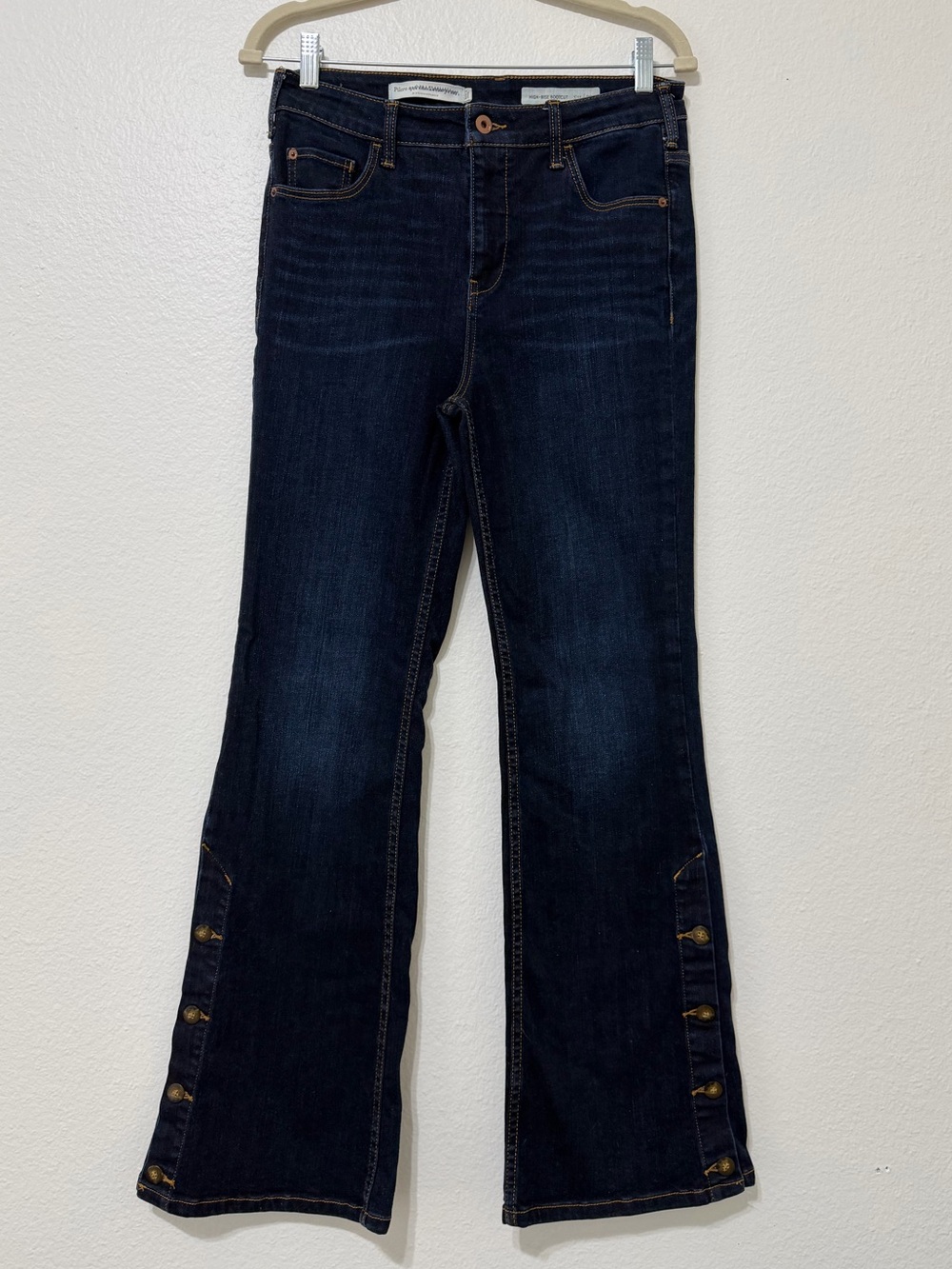 Anthropologie Pilcro Bootcut Jeans Women’s 29 Dark Wash Flare Classic Preppy